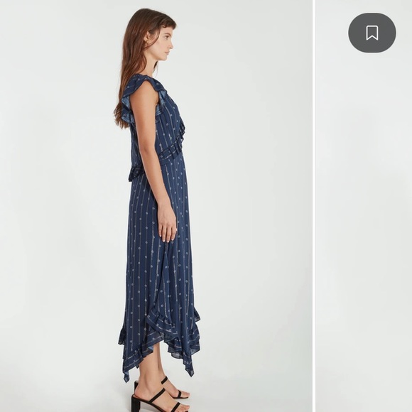 ICONS Day Ruffle Midi Objects of Devotion Dress - Picture 5 of 10